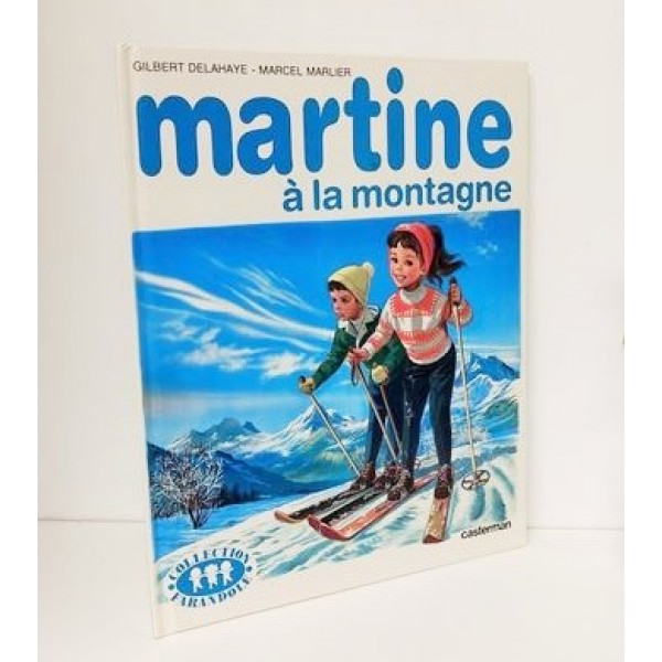 Martine à la montagne livre 19 pages, édition 1985